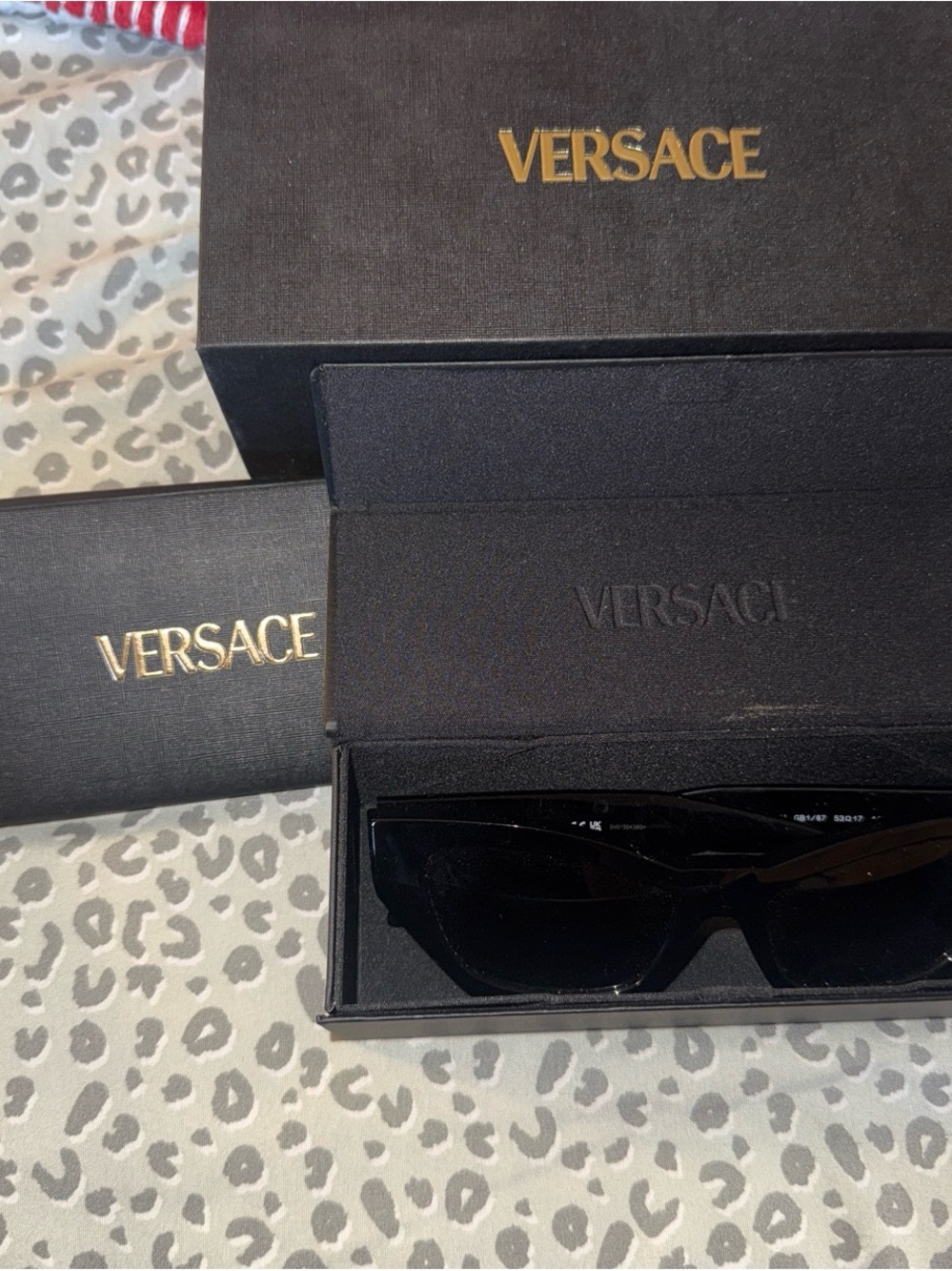 Versace Black Women's Sunglasses